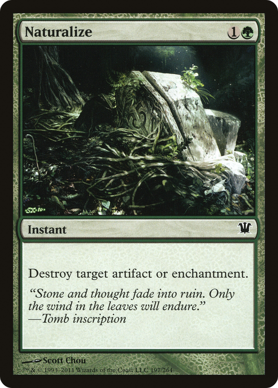 Naturalize [ISD-0197] - Forge and Fire Gaming