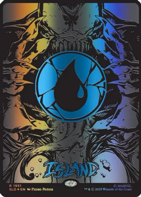 Island (1951) (Raised Foil) (Foil) [SLD-1951F]