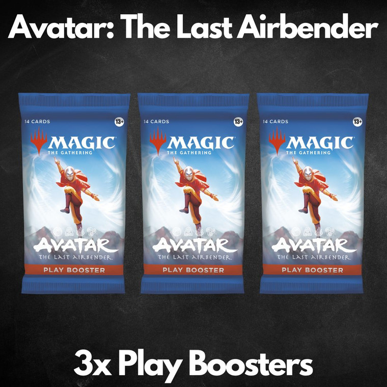 Three Piece - 3x Avatar Play Booster Packs