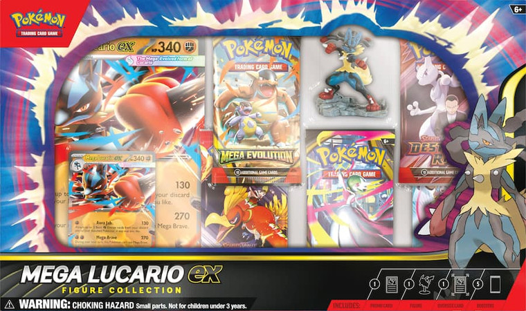 Mega Lucario ex Figure Collection - Pokémon TCG