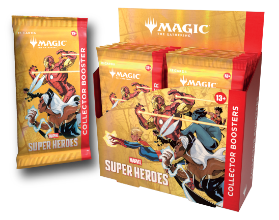 Marvel Super Heroes - Collector Booster Box - Magic: The Gathering
