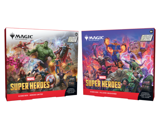 Marvel Superheroes - Scene Boxes (Set of 2)