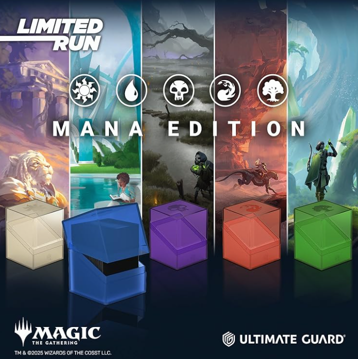 Ultimate Guard Boulder 100+ "Mana Edition" - Choose Your Color