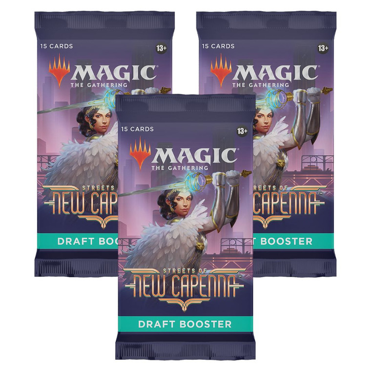 3x Streets of New Capenna Draft Booster Packs