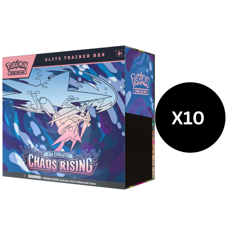 Chaos Rising - Elite Trainer Box Case - Pokémon TCG