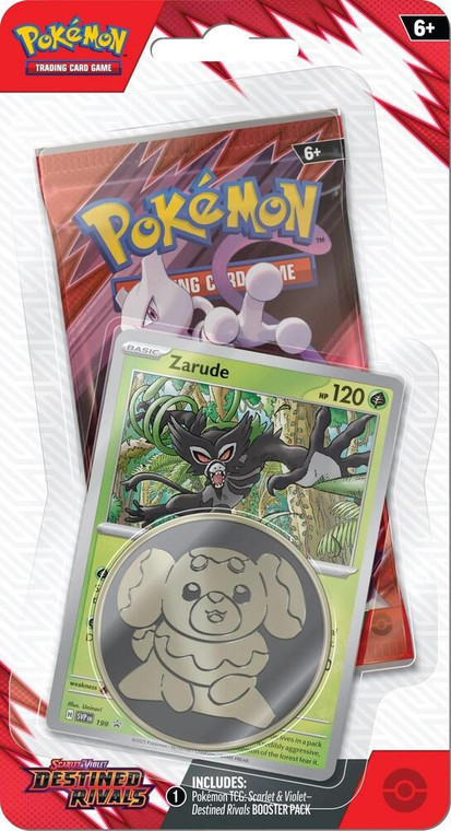 Destined Rivals Checklane Blister Zarude - Pokémon TCG