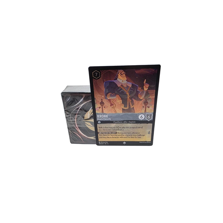 Shimmering Skies MINIMAL PACKAGING Starter Deck - Emerald & Steel - Disney Lorcana