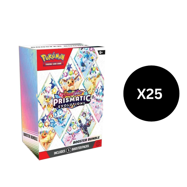 Prismatic Evolutions - Booster Bundle Case