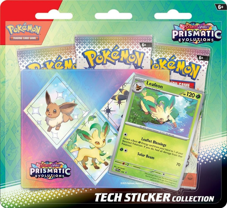 Prismatic Evolutions - Tech Sticker Collection Leafeon - Pokémon TCG