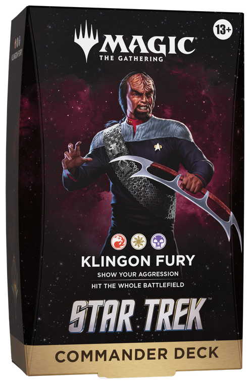 Klingon Fury Commander Deck