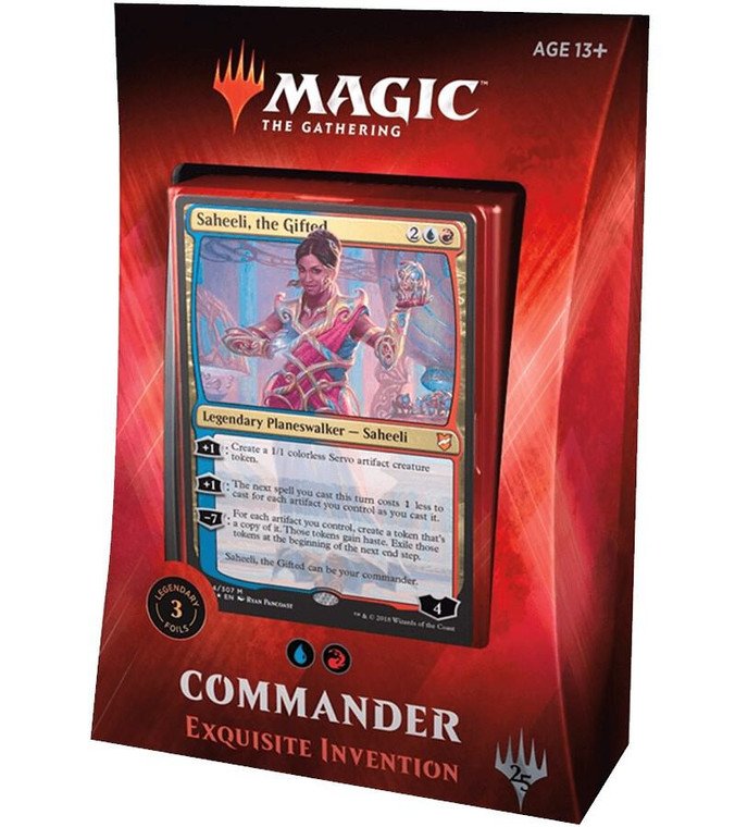 Commander 2018 - Commander Deck: Exquisite Invention (Imperfect Packaging) - Magic: The Gathering