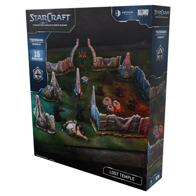 Archon Studios Starcraft Miniatures - Terrain: Lost Temple Expansion Set