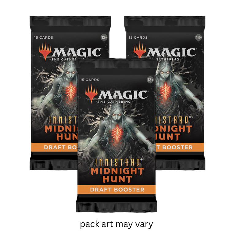 Innistrad: Midnight Hunt - Draft Booster Packs (3-Pack)