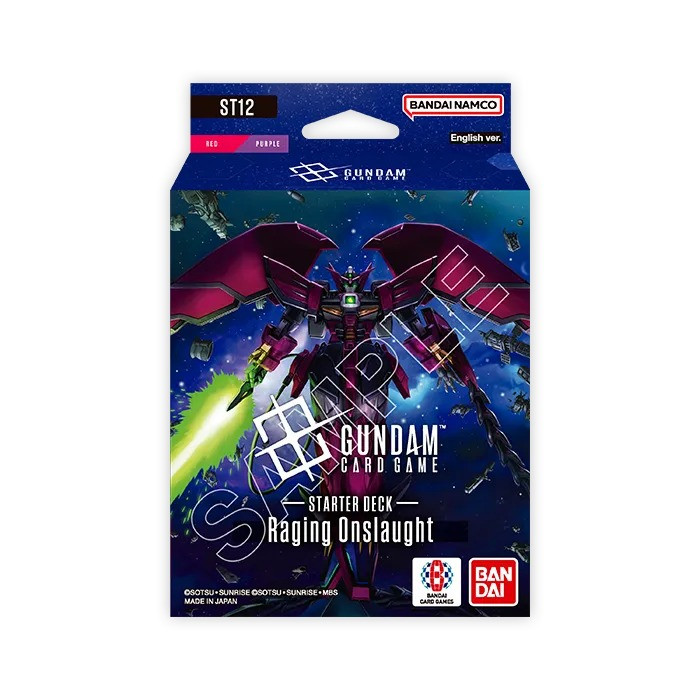 Gundam Card Game - Starter Deck 12 Raging Onslaught