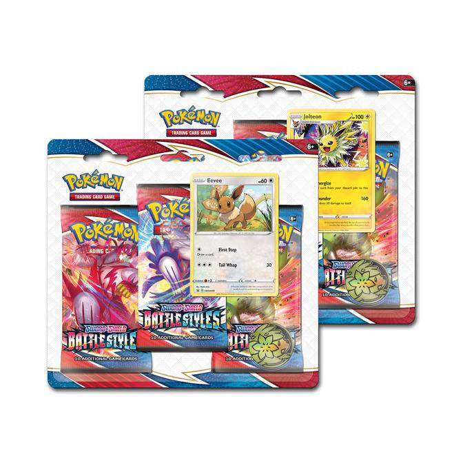 Battle Styles - 3- Pack Blister