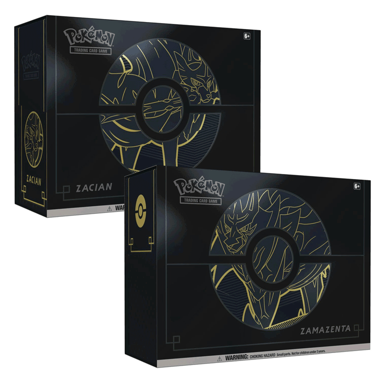 Zacian & Zamazenta Elite Trainer Box (Case of 4)