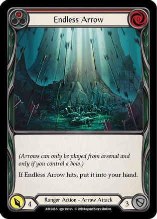 Endless Arrow (ARC045) - Arcane Rising 1st Edition - Forge and