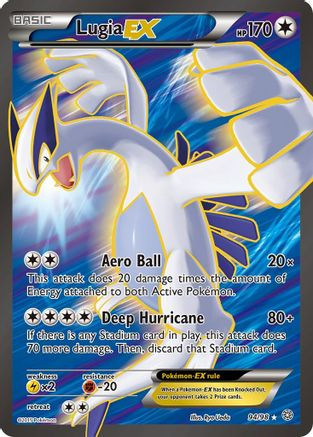 Lugia EX (94 Full Art) 94/98 - XY Ancient Origins Holofoil - Forge