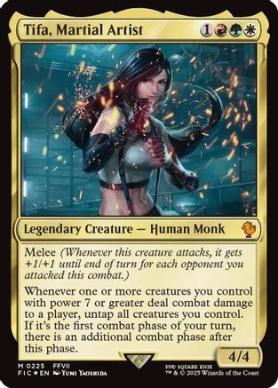 PSA10 ティファ　Tifa, Martial Artist サージ Foil Tifa, Martial Artist (Surge Foil) (Foil) [FIC-0225F] - Forge and