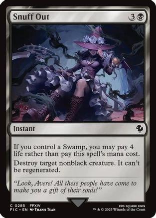 Snuff Out (Surge Foil) (Foil) [FIC-0285F] - Forge and Fire Gaming