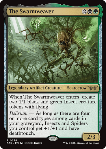 The Swarmweaver (Foil) [DSK-0236F] - Forge and Fire Gaming