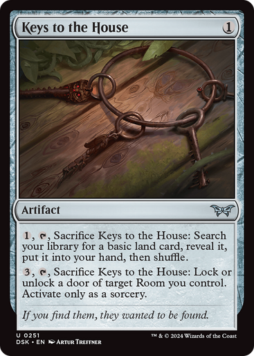 Keys to the House (Foil) [DSK-0251F] - Forge and Fire Gaming