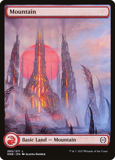Mountain (Foil) [ONE-0265F] - Forge and Fire Gaming