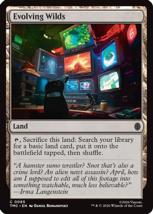 Evolving Wilds [TMC-0065] - Forge and Fire Gaming