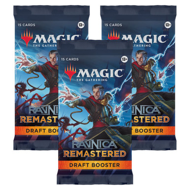 3x Ravnica Remastered Draft Booster Packs