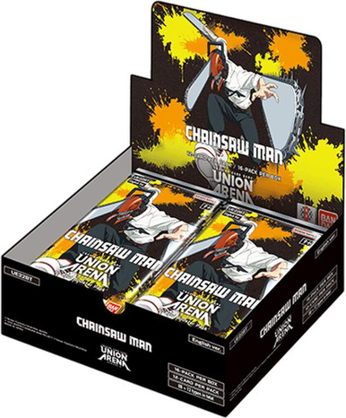 Union Arena - Chainsaw Man Booster Box - Forge and Fire Gaming