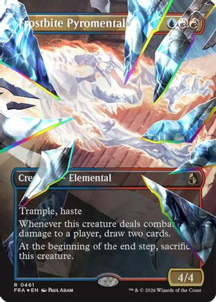 Frostbite Pyromental (Borderless) (Facet Foil) (Foil) [FRA-0461F