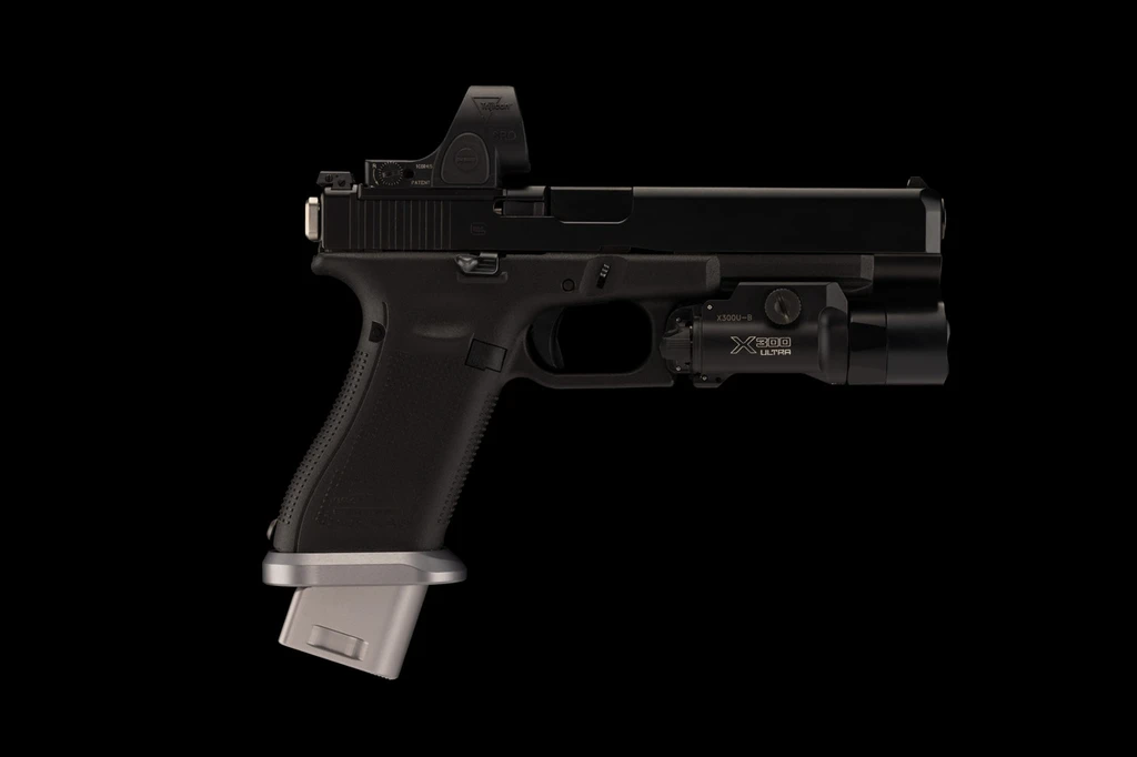 Tactical 140mm Magazine Extension for Glock 17/34/22/35