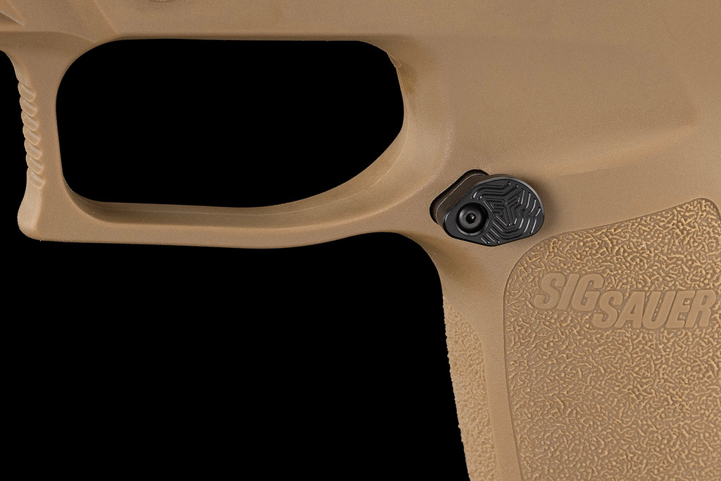 Springer Precision Extended Magazine Release Paddle RH for SIG Sauer P320 9/40