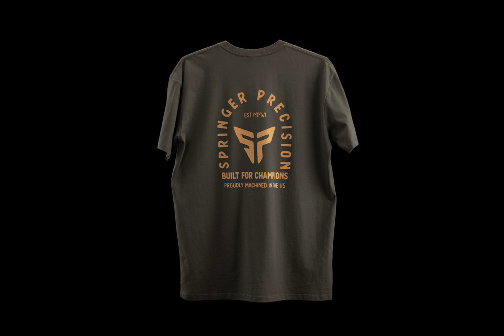 Springer Precision Gray/Tan T-Shirt