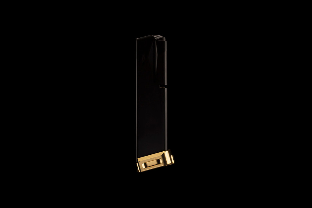 .375 Brass Competition Basepad for Beretta 92/M9 Mecgar 18 Rd