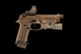 140mm Magazine Extension for Beretta 92/M9  Mecgar 18 Rd