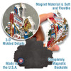 Tampa, Florida City Magnet , Collectible Souvenir Made in the USA