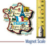 France Jumbo Country Map Magnet , Collectible Souvenir Made in the USA
