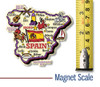 Spain Jumbo Country Map Magnet , Collectible Souvenir Made in the USA