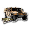 HMMWV Humvee Magnet , Collectible Souvenirs Made in the USA