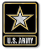 U.S. Army Star Logo Magnet , Collectible Souvenirs Made in the USA