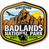 Badlands National Park Magnet , Discover America Series, Collectible Souvenirs Made in the USA