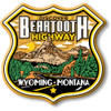 Beartooth Highway Magnet , Discover America Series, Collectible Souvenirs Made in the USA