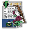 Vermont State Montage Magnet, Collectible Souvenirs Made in the USA