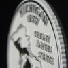 Illinois State Quarter Magnet , Collectible Souvenirs Made in the USA