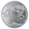 Mississippi State Quarter Magnet , Collectible Souvenirs Made in the USA