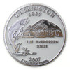 Washington State Quarter Magnet , Collectible Souvenirs Made in the USA