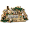 Grand Canyon National Park Entrance Sign Magnet by Classic Magnets, Collectible Souvenirs Made in the USA