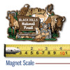 Black Hills National Forest Entrance Sign Magnet by Classic Magnets, Collectible Souvenirs Made in the USA