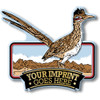 Roadrunner Premium Imprint Magnet, Collectible 3D-Molded Rubber Souvenir, Made in the USA